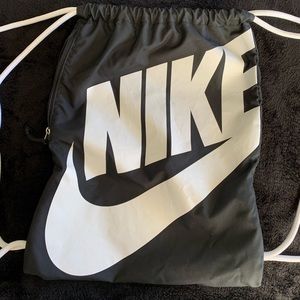 Gently used Nike drawstring backpack